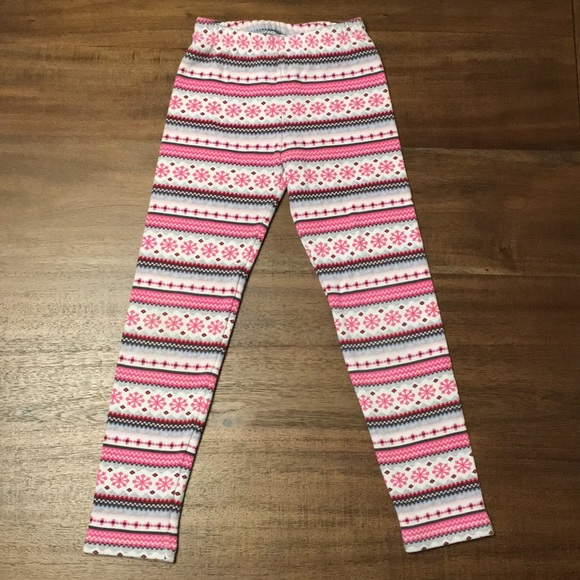 Gymboree Fleece Lined Leggings Flash 